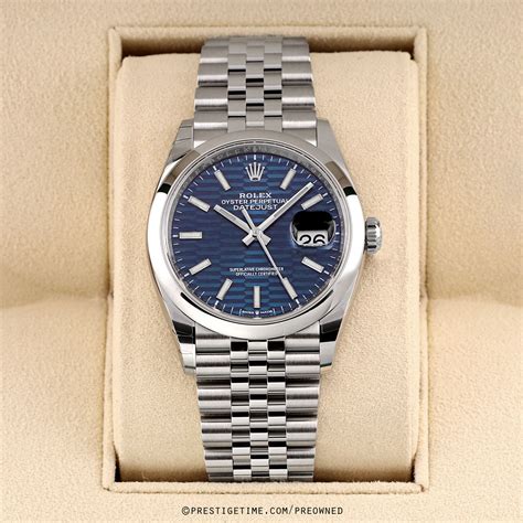 pre owned rolex datejust 36.